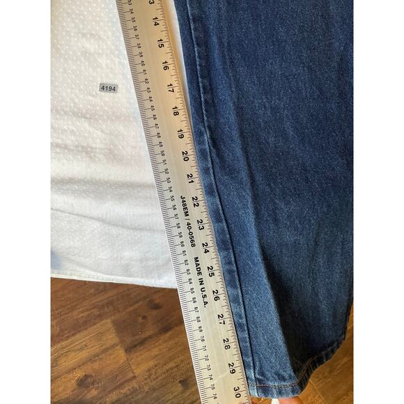 Rustler Men Jeans size 34 x 32 Blue Mid Rise Straight Leg Boot Cut - Picture 4 of 12